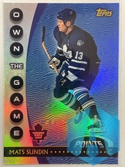 2002-03 Topps Own The Game #OTG4  Mats Sundin Toronto Maple Leafs